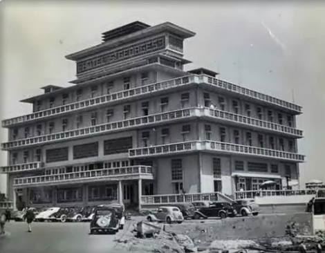 بيروت  فندق السان جورج ،سنة 1942 